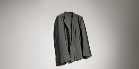 Chaqueta de seda y lana merino