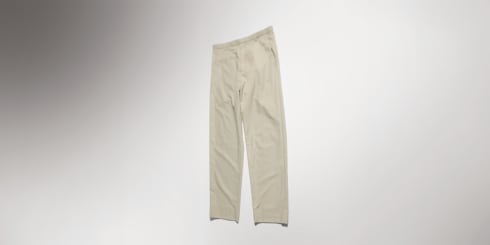 Pantalon en twill de coton et nylon légers