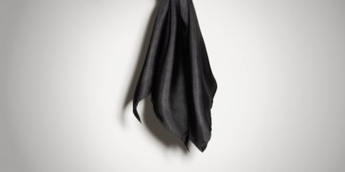 Carré en twill de soie imprimé