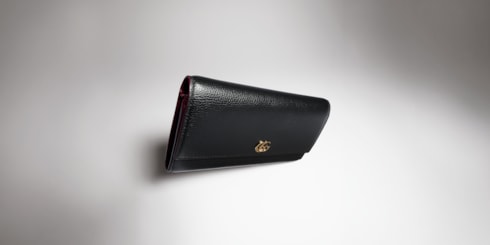 Bi-color GG Marmont continental wallet