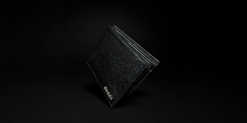 Portefeuille à rabat avec logo Gucci
