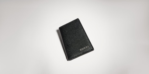 Long card case with Gucci logo
