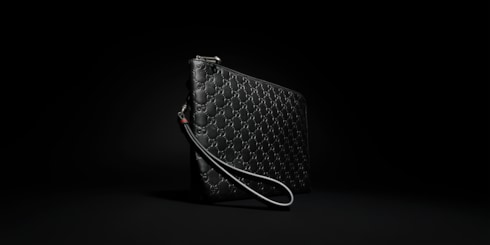 Pouch GG Emblem misura media
