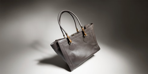Mittelgroße Bamboo Tote Tasche