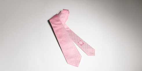 Krawatte aus Seide und Wolle mit GG Jacquard