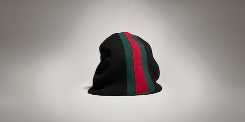 Wool hat with Web