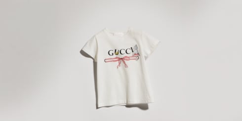 Baby cotton T-shirt with print