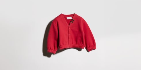 Cardigan pour bébé en coton