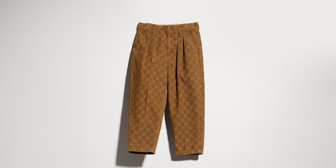 Pantalon pour enfant en velours côtelé
