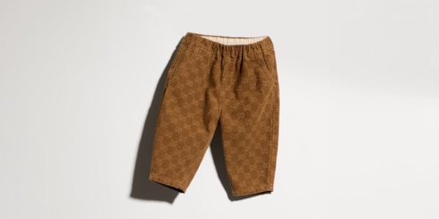 Pantalón de terciopelo de pana para bebé