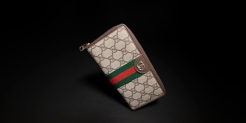 Cartera con zipper Ophidia
