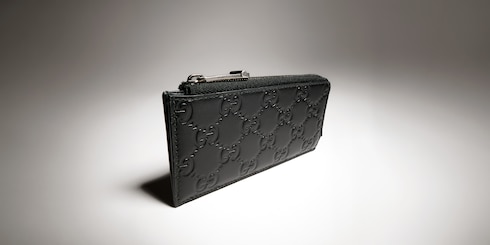 GG Emblem card case