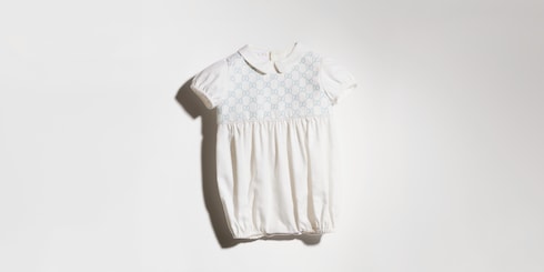Tutina neonato in cotone e lana