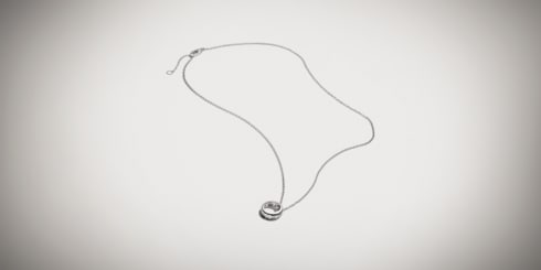 Collar de cadena Icon de 18 ct con GG