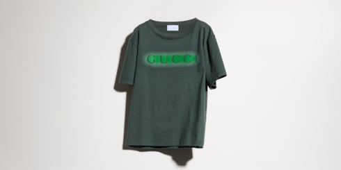 Children's cotton T-shirt with print