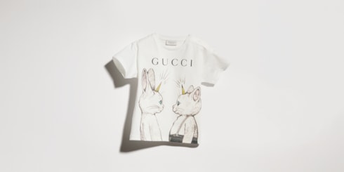 Baby cotton T-shirt with print