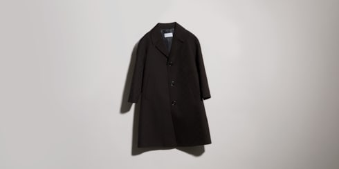 Children's GG wool jacquard coat