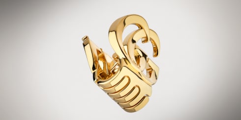Hair clip with Double G