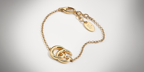 Bracciale con catena GG Marmont