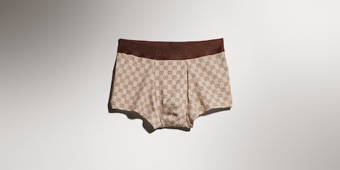 Bedruckte Jersey-Badehose