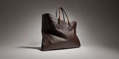 Große Bamboo Tote Tasche