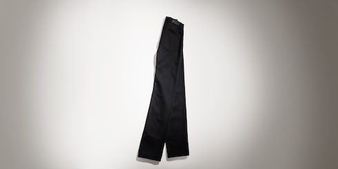 Pantalones de denim de algodón con revestimiento suave