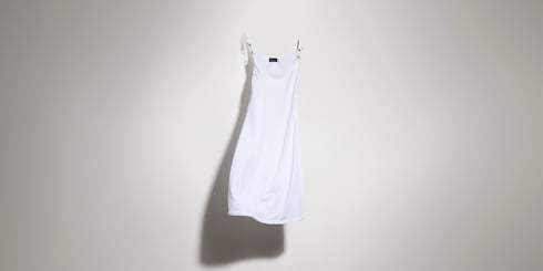 Robe en jersey de crêpe de viscose avec Horsebit