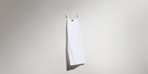 Robe en jersey de crêpe de viscose