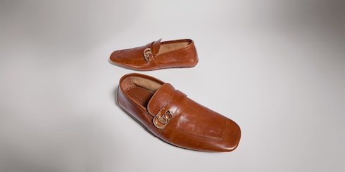 Mocassins avec Double G pour homme