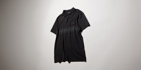 Polo de jersey de algodón con estampado