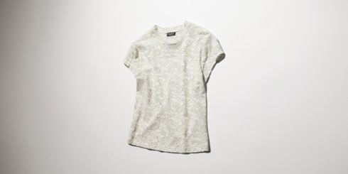 T-shirt stampata in jersey di cotone