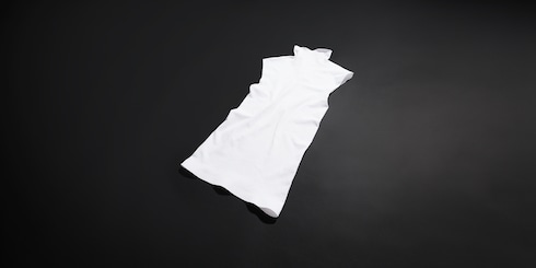 Top de tirantes de punto de nylon elástico sin costuras