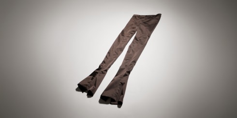 Stretch-Azetat-Duchesse Hosen