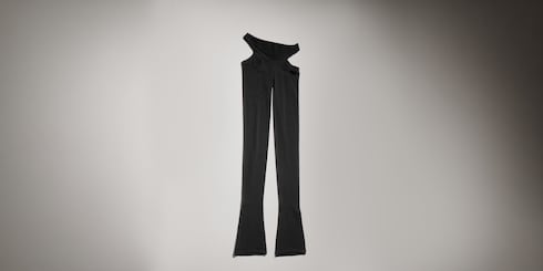 Leggings in maglia tecnica fine