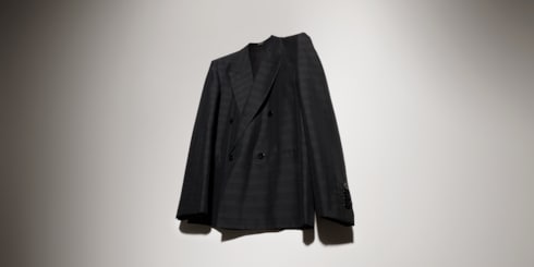 Prince of Wales silk jacket