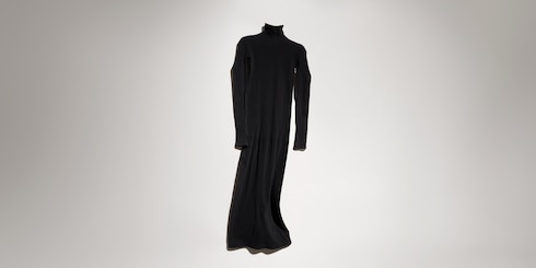 Robe en jersey nylon stretch sans couture