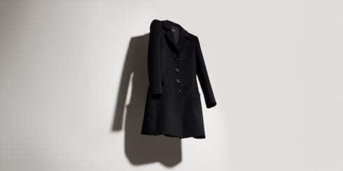 タグ付き ウール コート ・ブラック | GUCCI公式