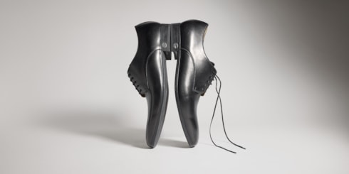 Herrenschnürschuh mit Doppel G