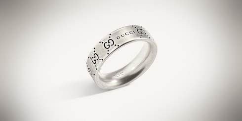 Gucci Signature wide ring