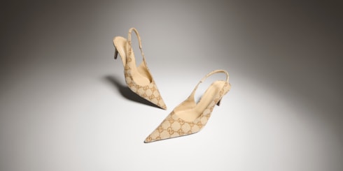 Women's Donna crystal slingback pump