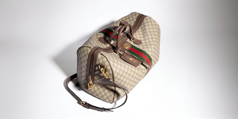 Gucci Savoy系列大号旅行包