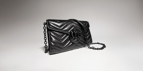 Cartera con cadena GG Marmont