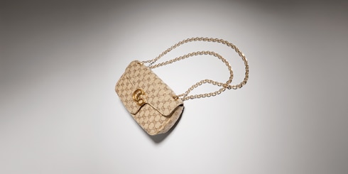 Jetset GG Marmont crystal medium shoulder bag