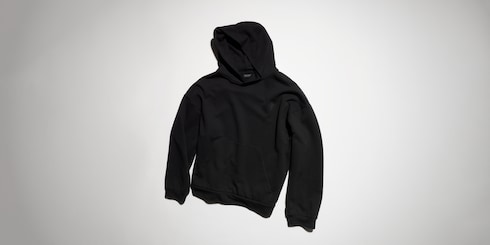 Cotton cashmere jersey sweatshirt