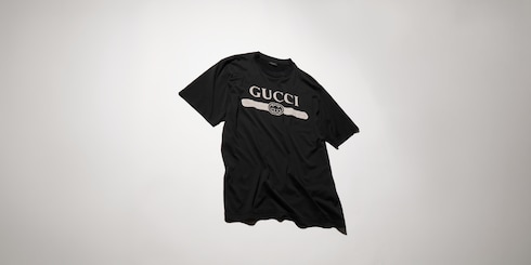 Cotton jersey T-shirt with print
