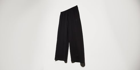 Cotton cashmere jersey leisure pants