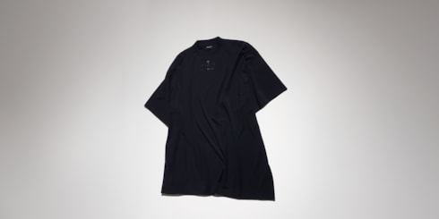 T-shirt in jersey modal con stampa