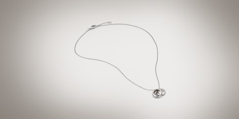 Icon Halskette 18 Karat mit Diamant und GG-Kette
