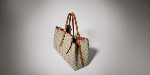 Bolso tote GG Emblem tamaño grande