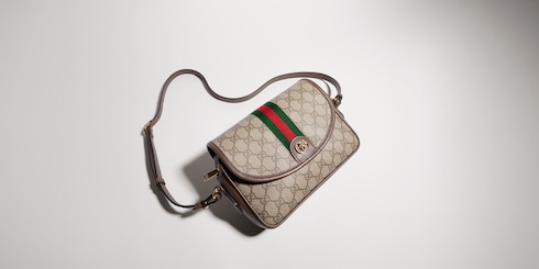 Bolso de hombro Ophidia tamaño pequeño